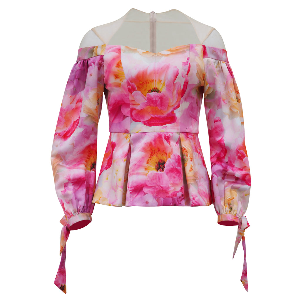 Becoming Morning Rose New Queen Blouse (6913249640471)