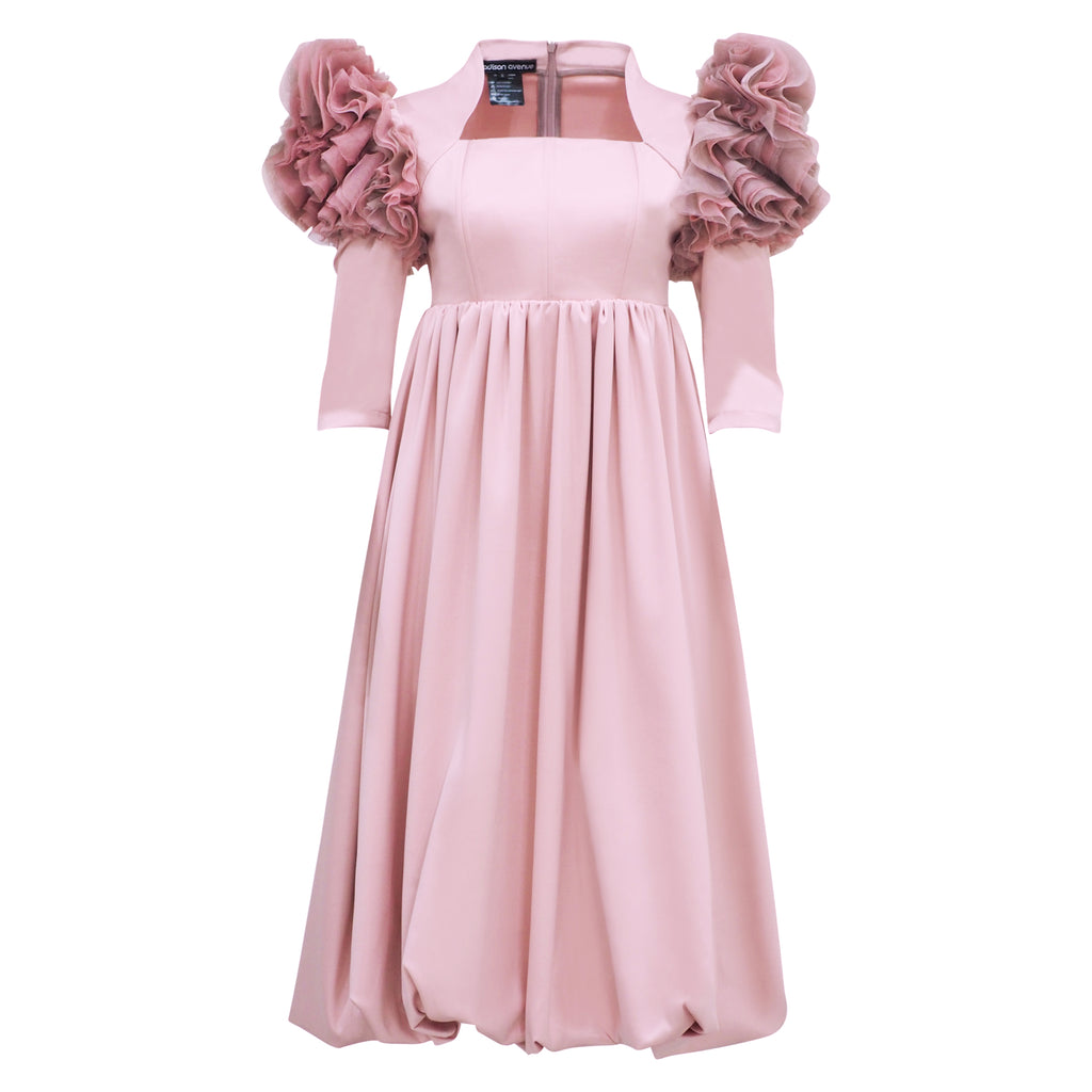 Central Celebration veronica dusty pink dress (6969688031255)