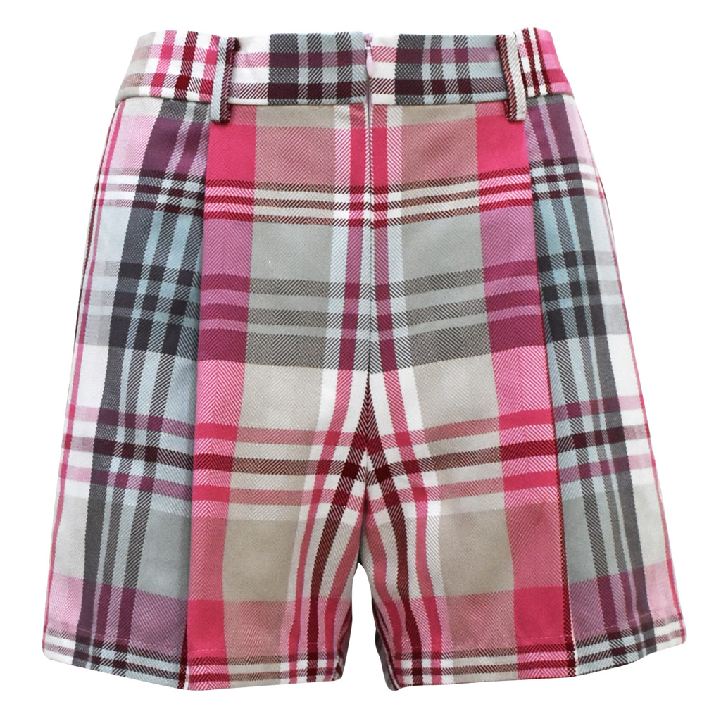 Relax Short Pant in Pink Gingham (6785454931991)