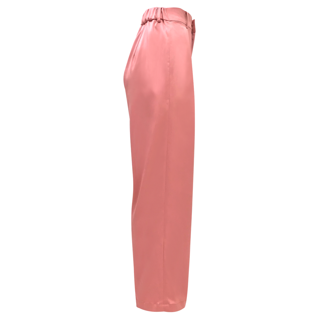 Basic Sateen Pant in Rose Gold (6818235744279)