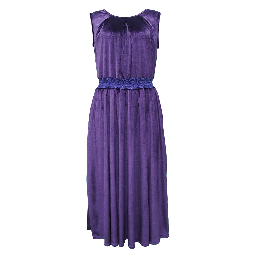 L'amour Love Summer Royal Purple Dress (6639599648791)