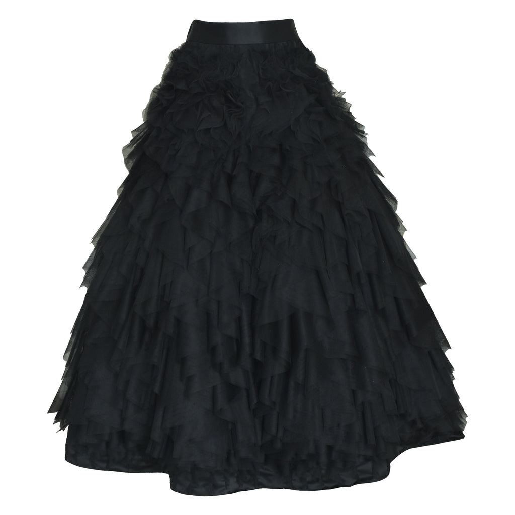 It's time Met Gala tulle black skirt (6707819839511)