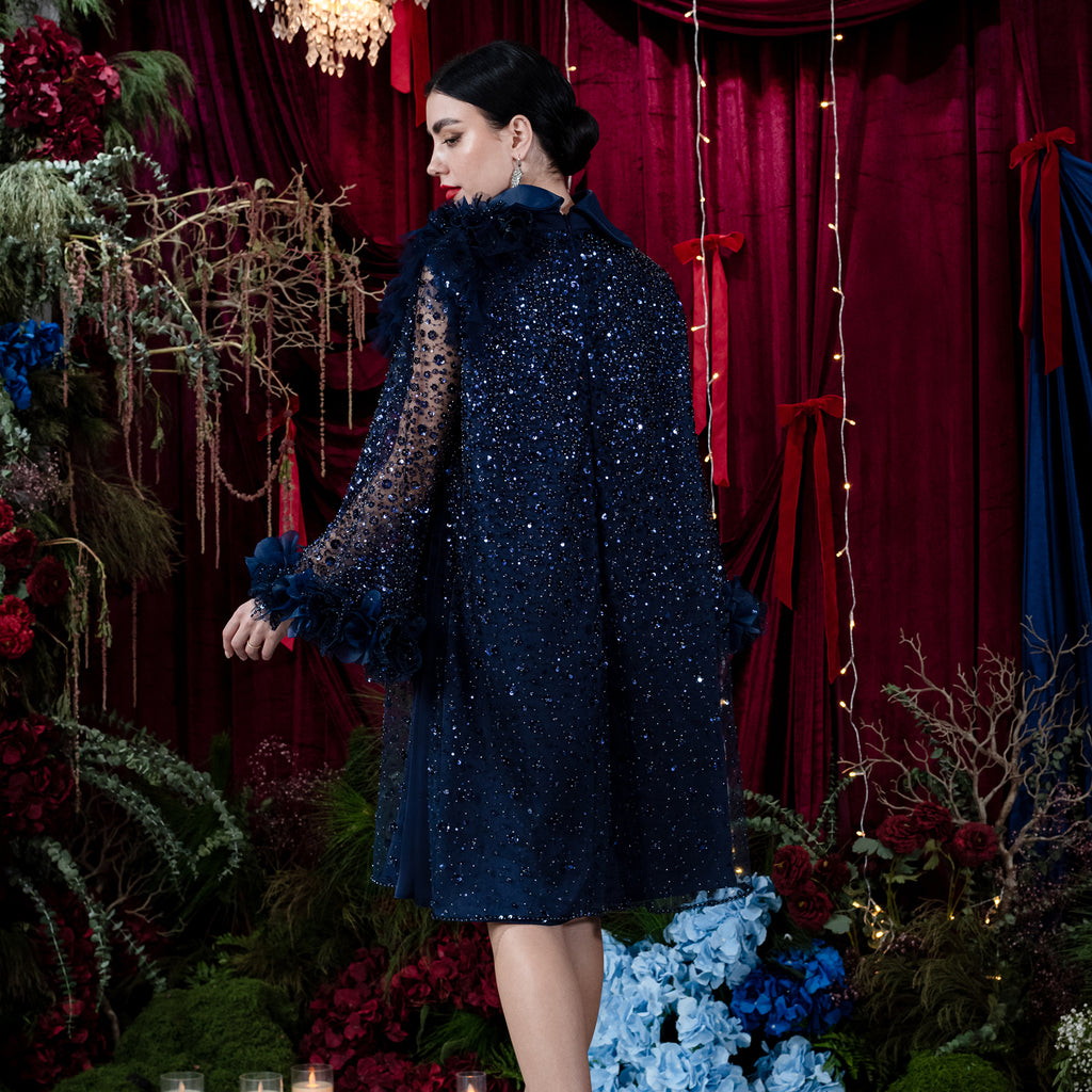 Timeless Pieces victoria in navy lace dress