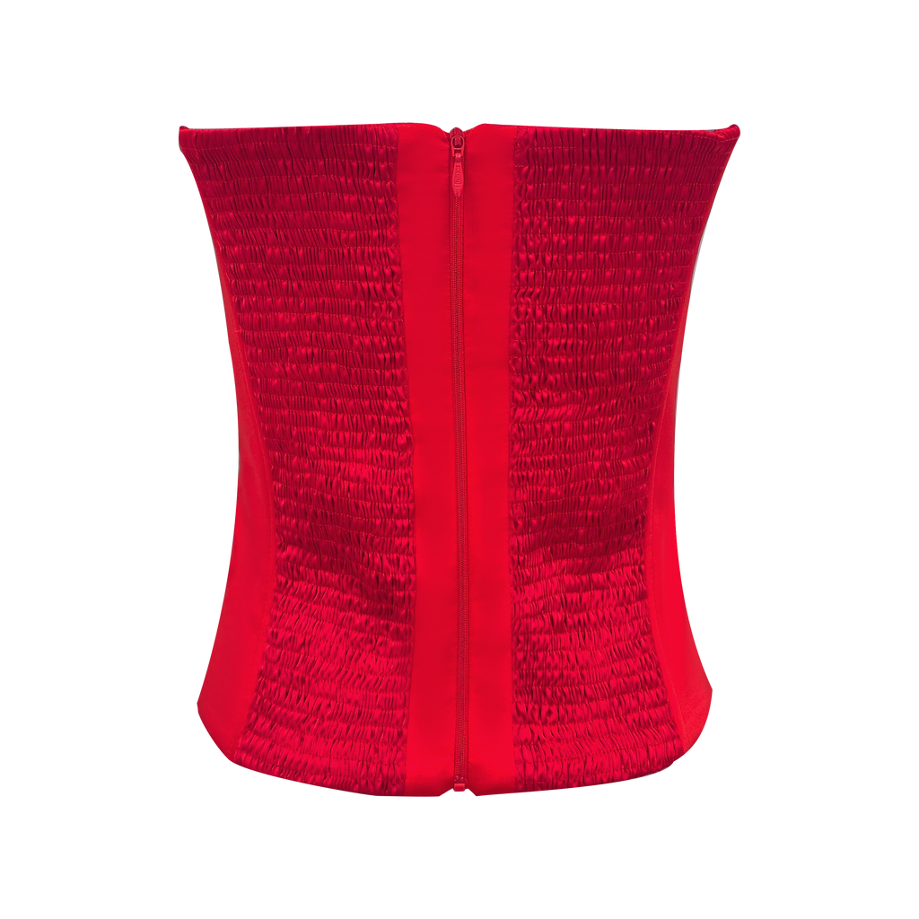 Central Celebration Destiny Red Bustier Top