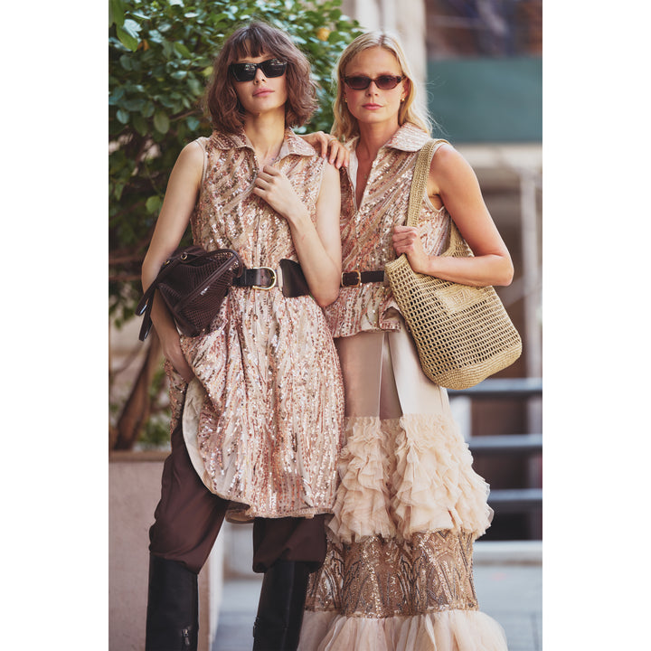 Timeless Pieces new fancy medium outer in beige - 2MADISONAVENUE.COM