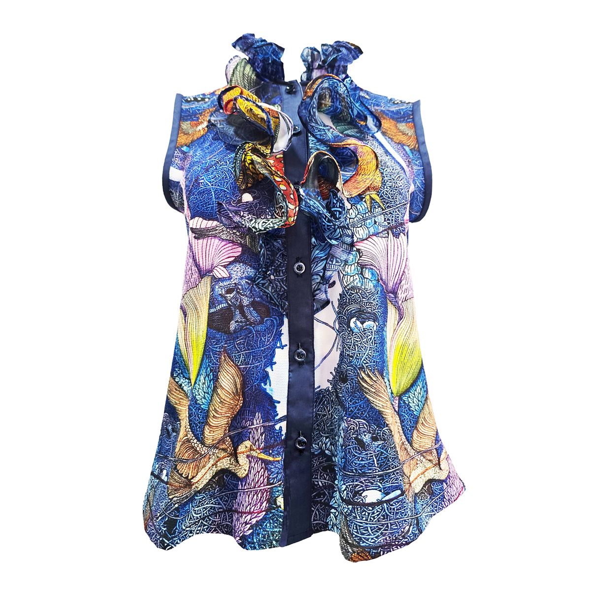 SOF romansa sleeveless top