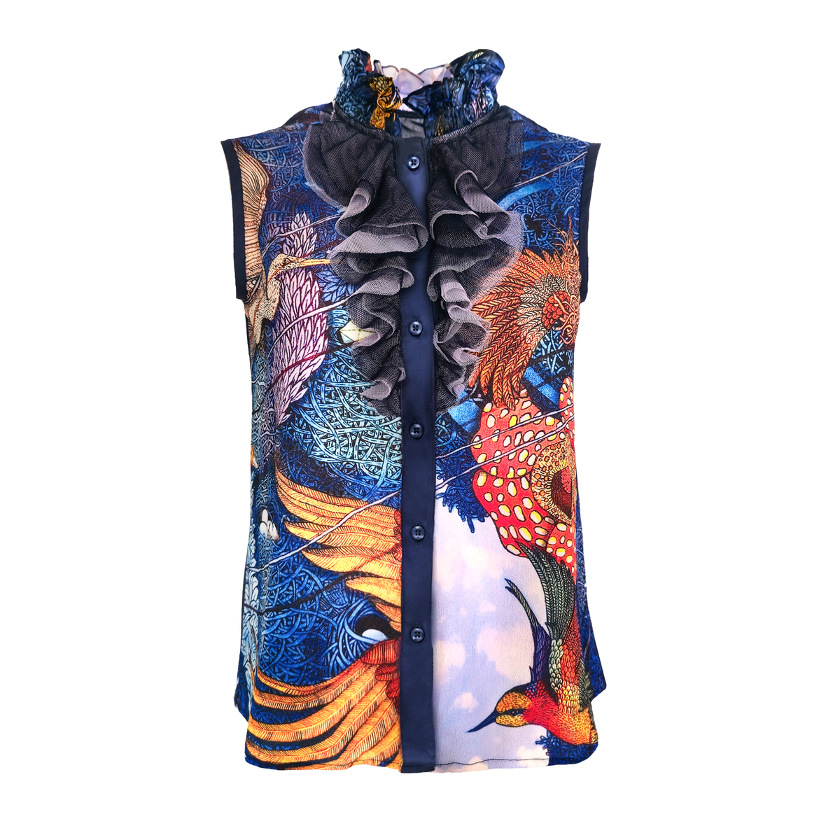 SOF romansa sleeveless top - 2MADISONAVENUE.COM