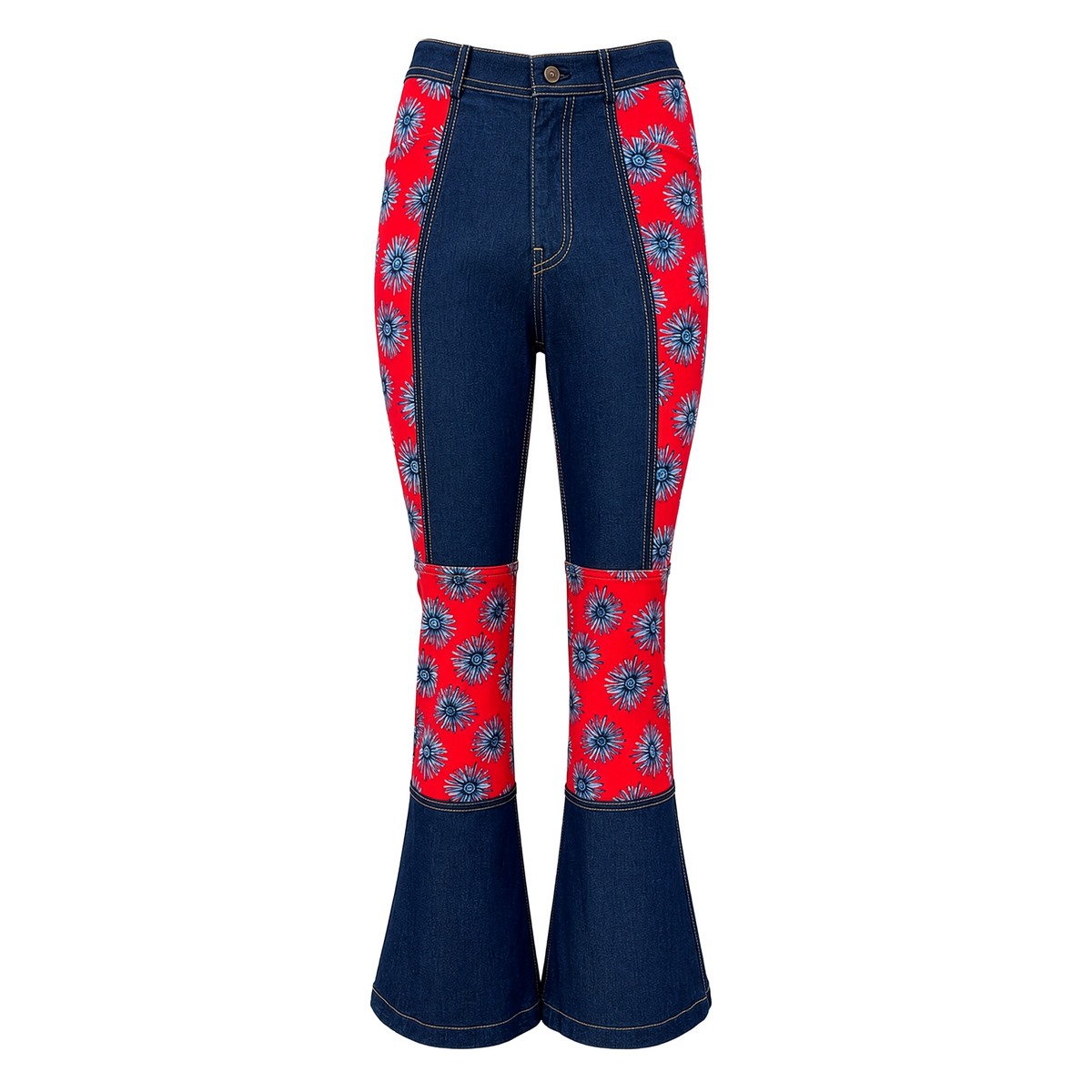 Rhea signature denim gangsta pant
