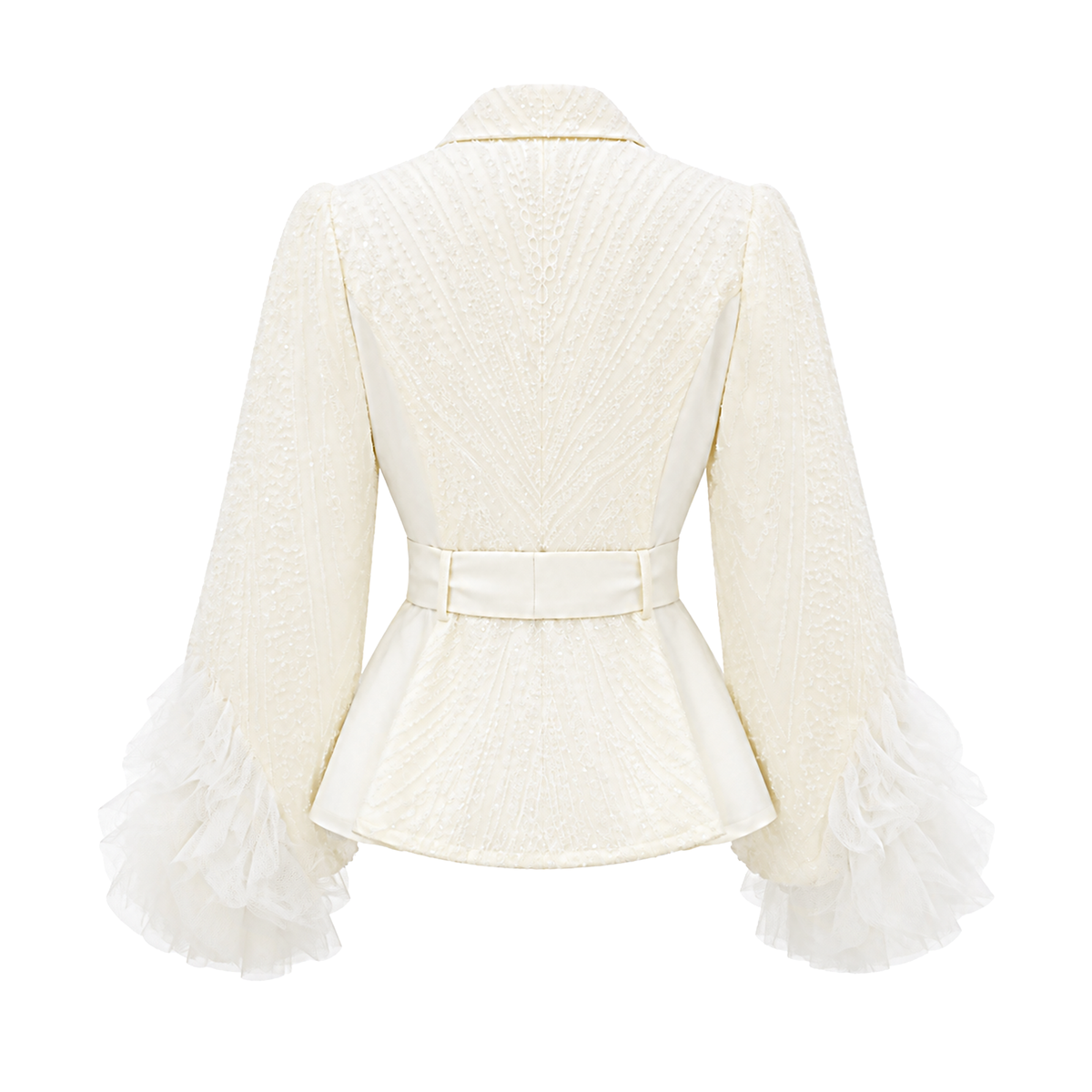 Signature White new miranda top with lace - 2MADISONAVENUE.COM