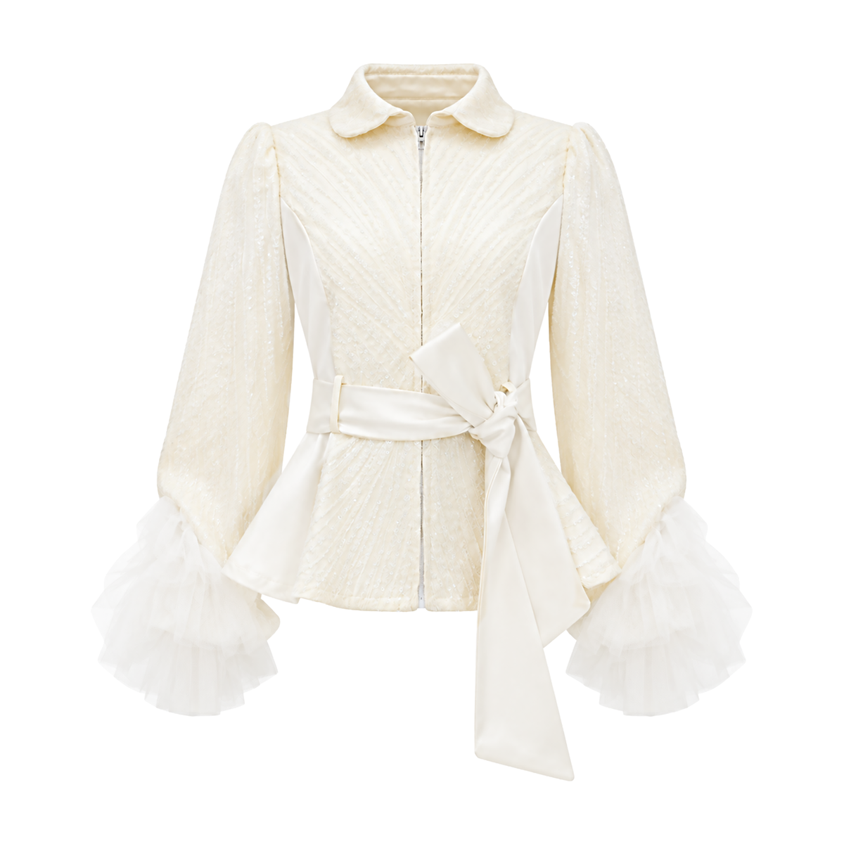 Signature White new miranda top with lace - 2MADISONAVENUE.COM