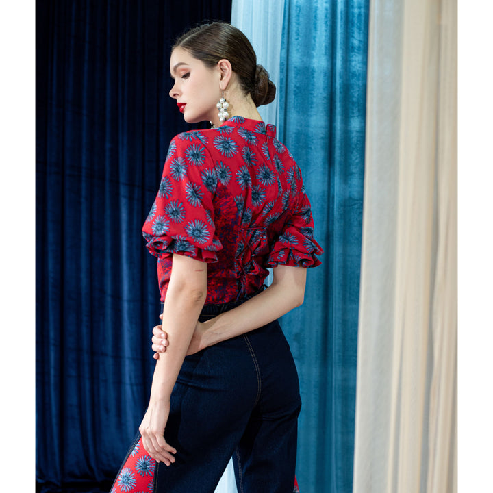 Rhea Merindu top - 2MADISONAVENUE.COM