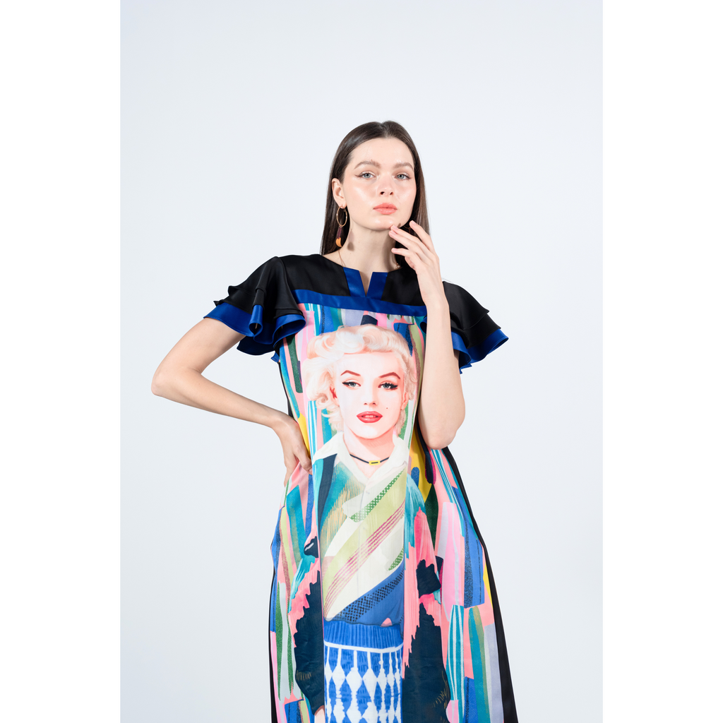 Abstract Passion Marilyn tango dress (7694913863703)