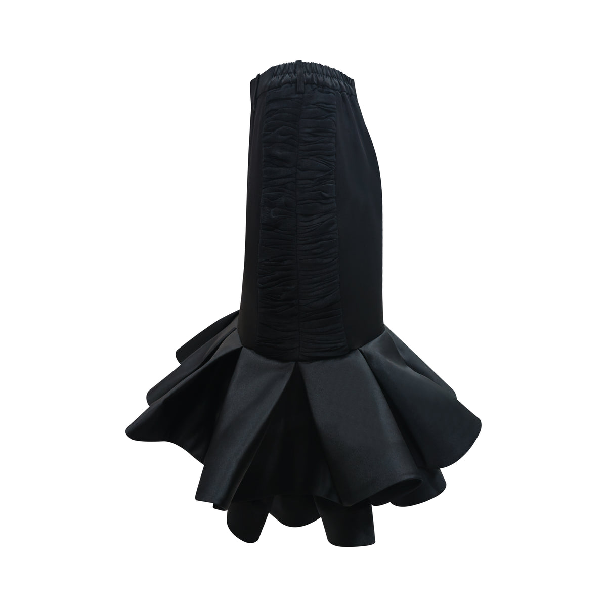 Signature Black new medium carrie skirt with tulle (7430179323927)