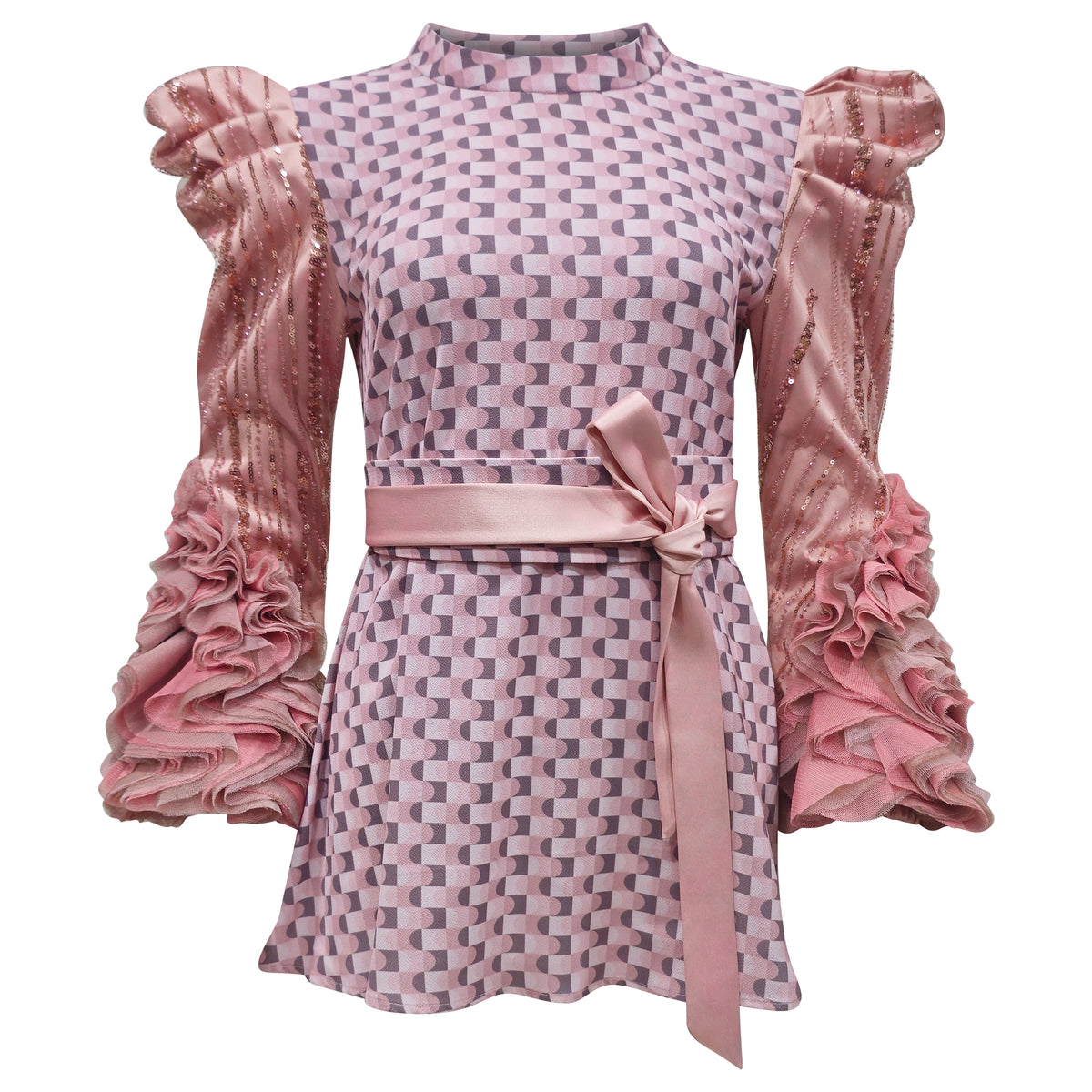 BonitaGo Platinum new agnez top with sequin - 2MADISONAVENUE.COM