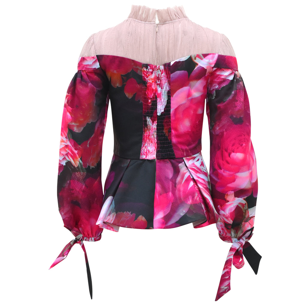 Becoming Night Rose New Queen Blouse (6888024047639)