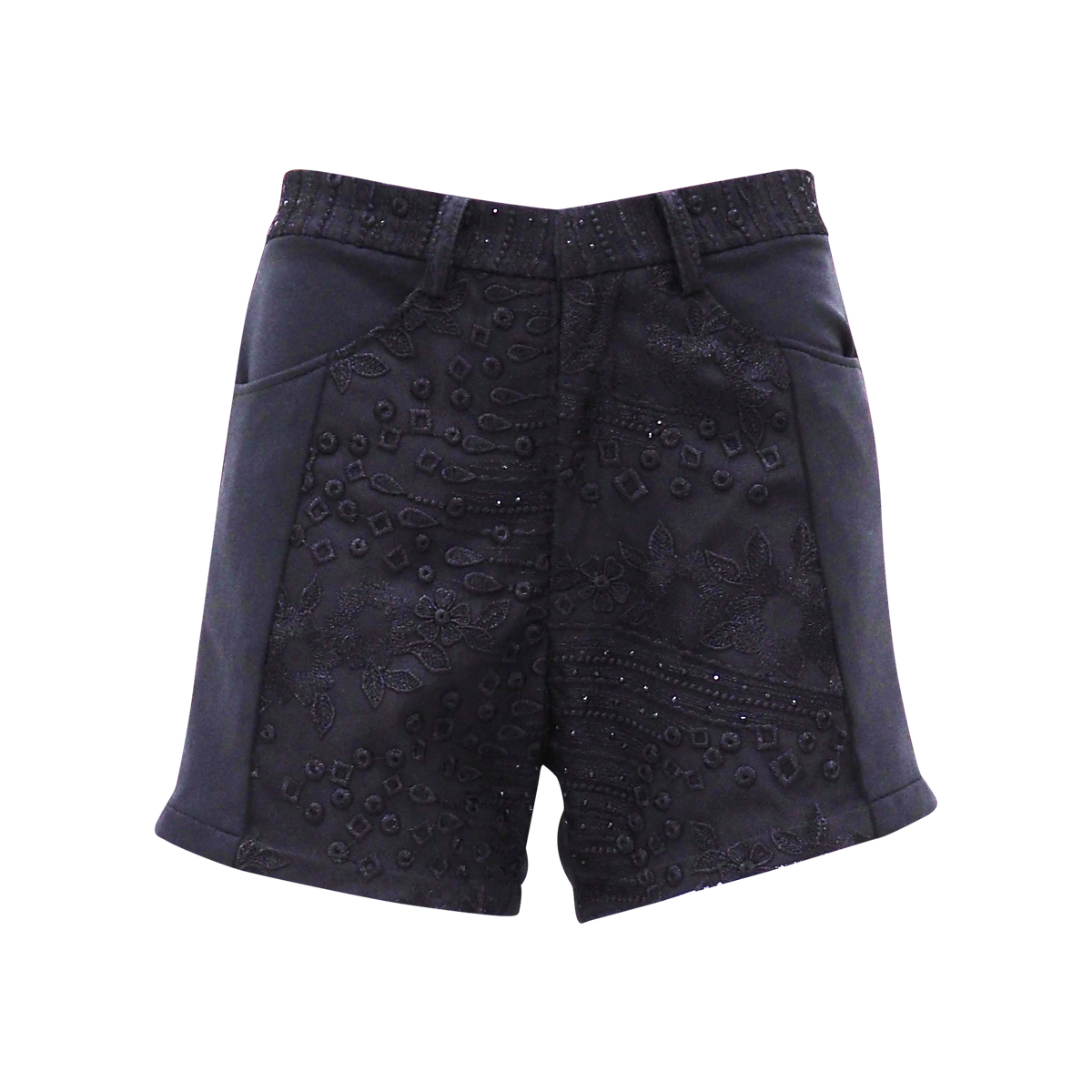 Eastside Black Lace Short Pants (7214222311447)