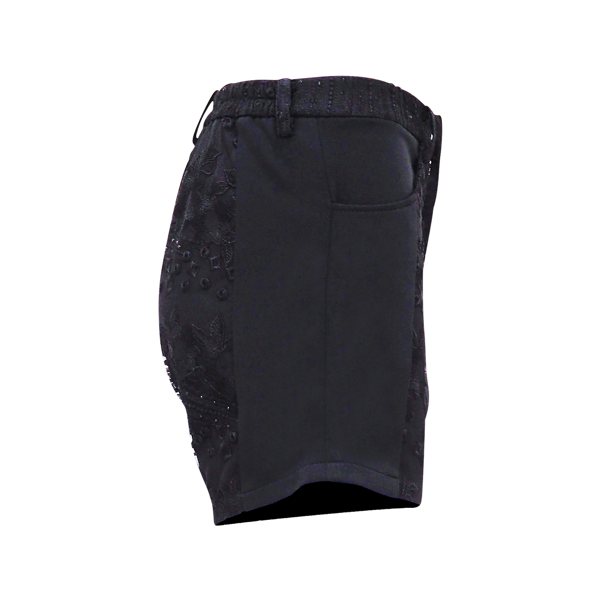 Eastside Black Lace Short Pants (7214222311447)