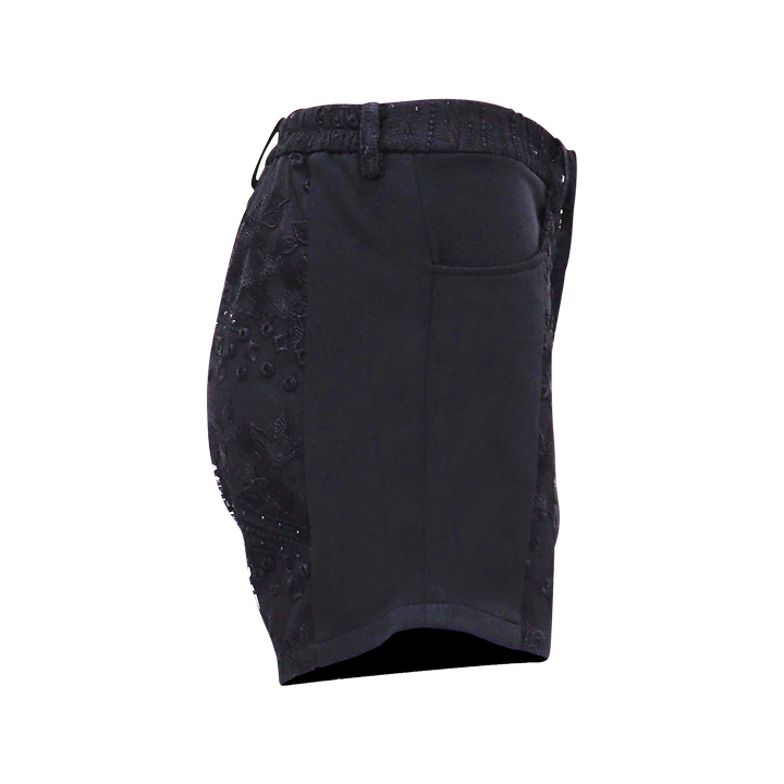 Eastside Black Lace Short Pants (7214222311447)