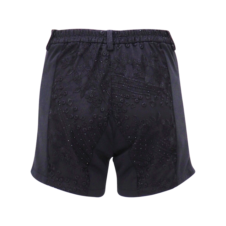 Eastside Black Lace Short Pants (7214222311447)