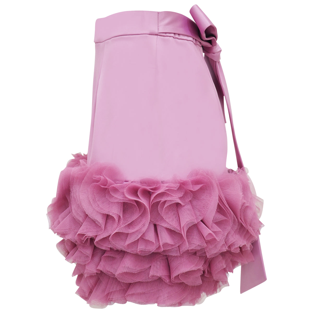 Royal Carrie Tulle Mini Skirt in Lilac (7013612584983)