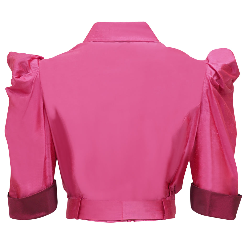 Becoming Agnez Cropped Top in Pink (6888024768535)