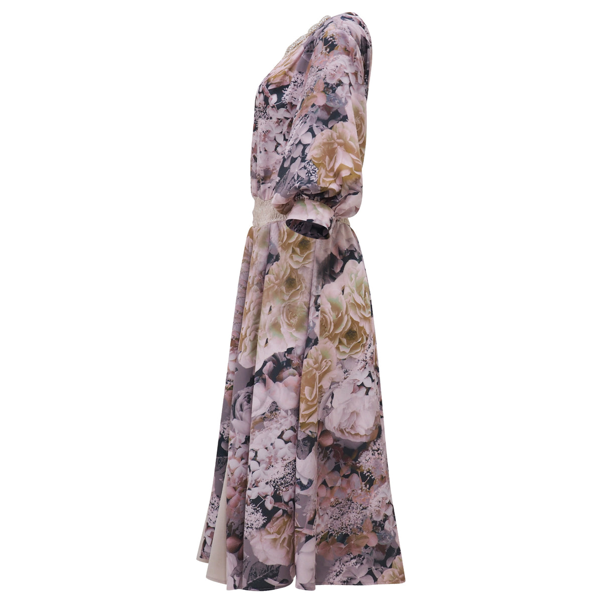 Becoming Platinum Rose Rayie Layering Dress (6913430650903)