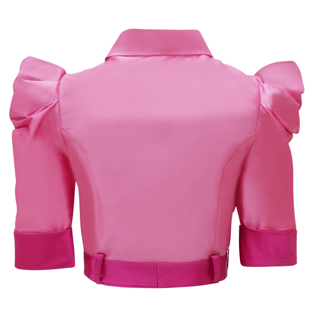 Becoming Agnez Cropped Baby Pink Top (6916937482263)