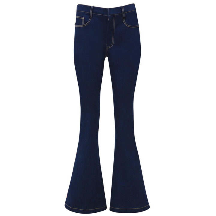 Diversity Signature Denim Bell Bottom Pant (6922865147927)
