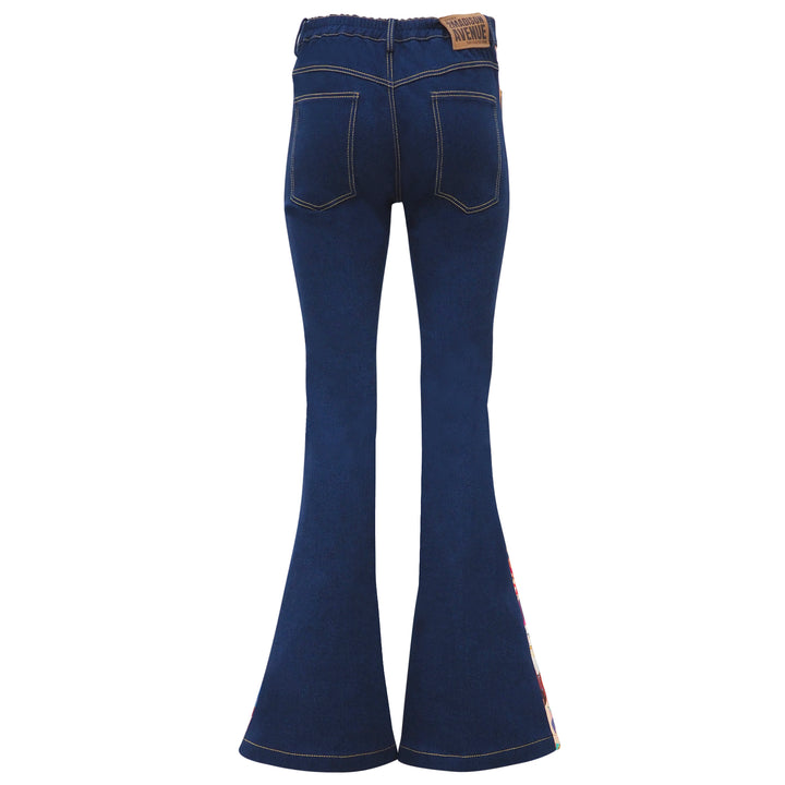 Diversity Signature Denim Bell Bottom Pant (6922865147927)