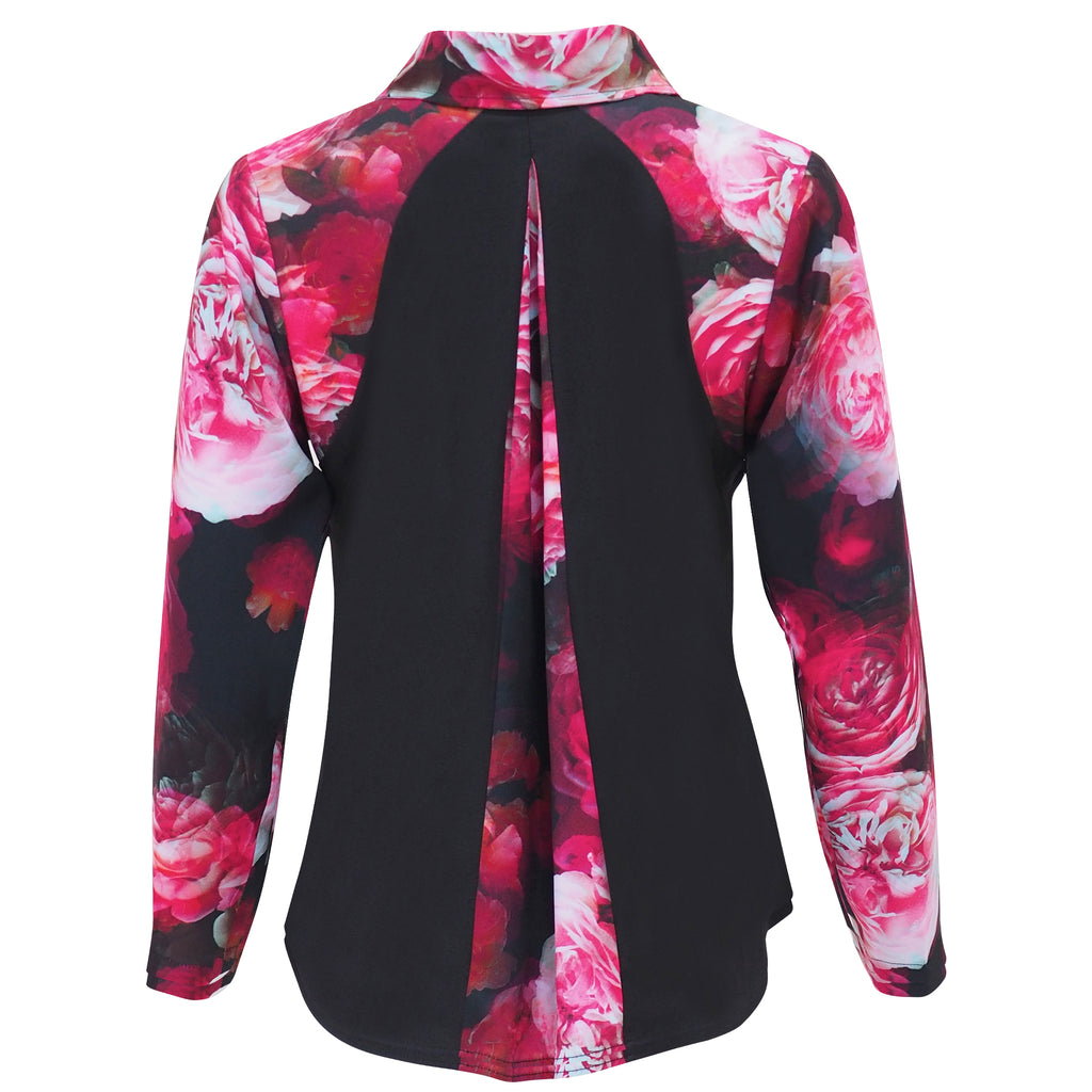 Becoming Night Rose Groovy Top (6920678965271)