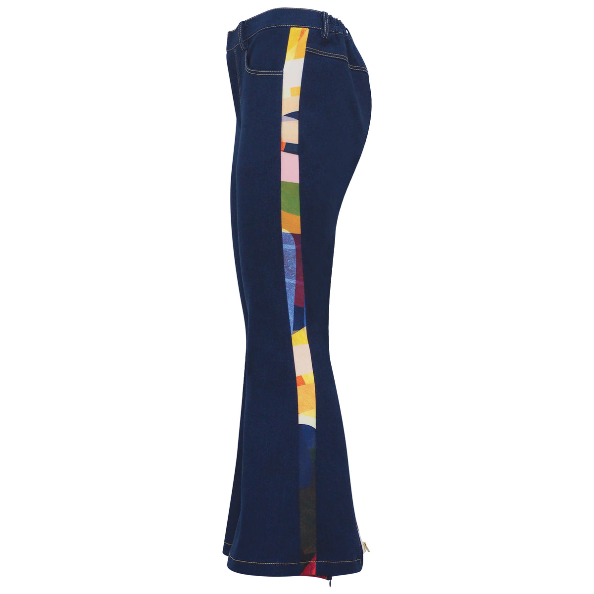 Becoming Abstract-Signature Retro Denim Pant (6924410355735)