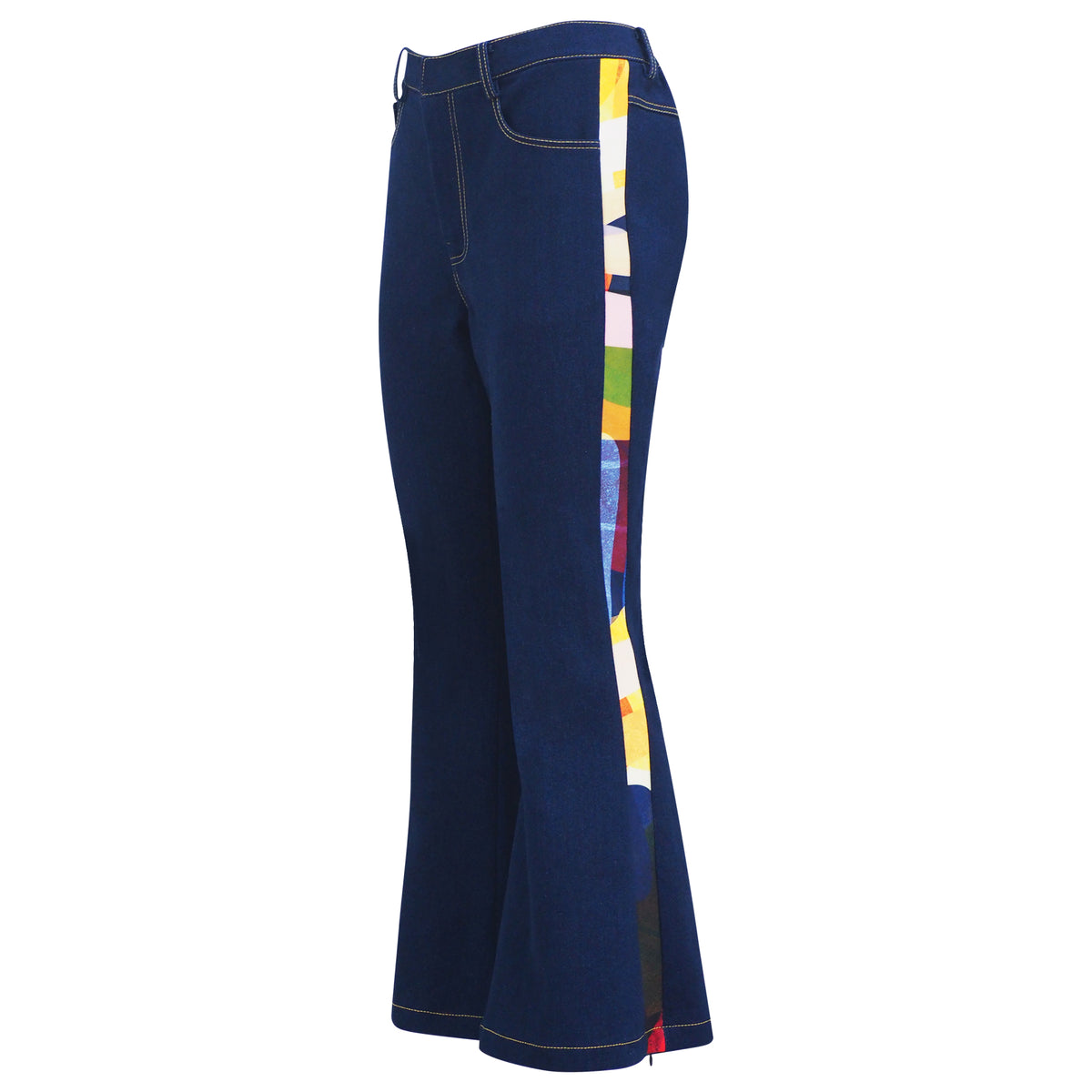 Becoming Abstract-Signature Retro Denim Pant (6924410355735)