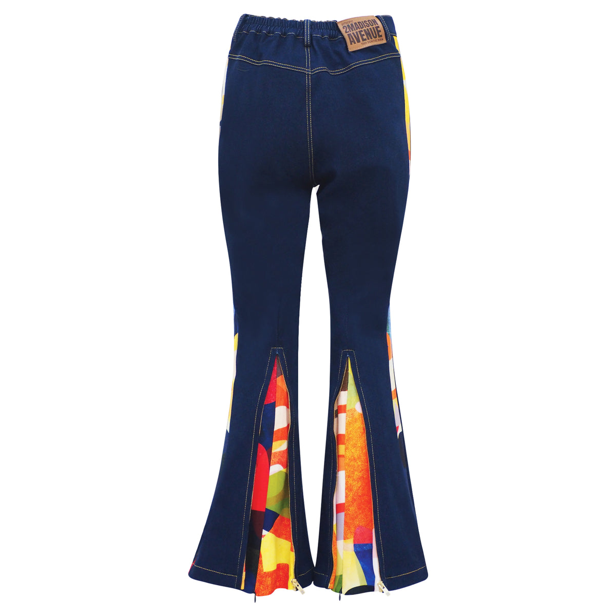 Becoming Abstract-Signature Retro Denim Pant (6924410355735)