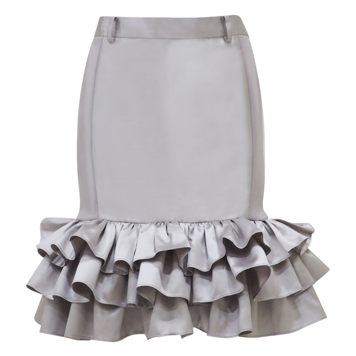 Becoming Carrie Silver Skirt (6954113531927)