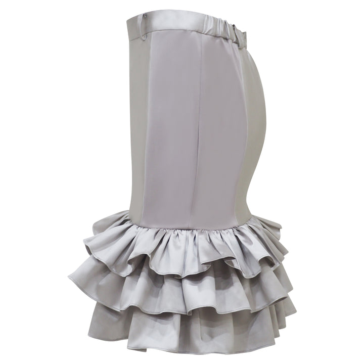 Becoming Carrie Silver Skirt (6954113531927)