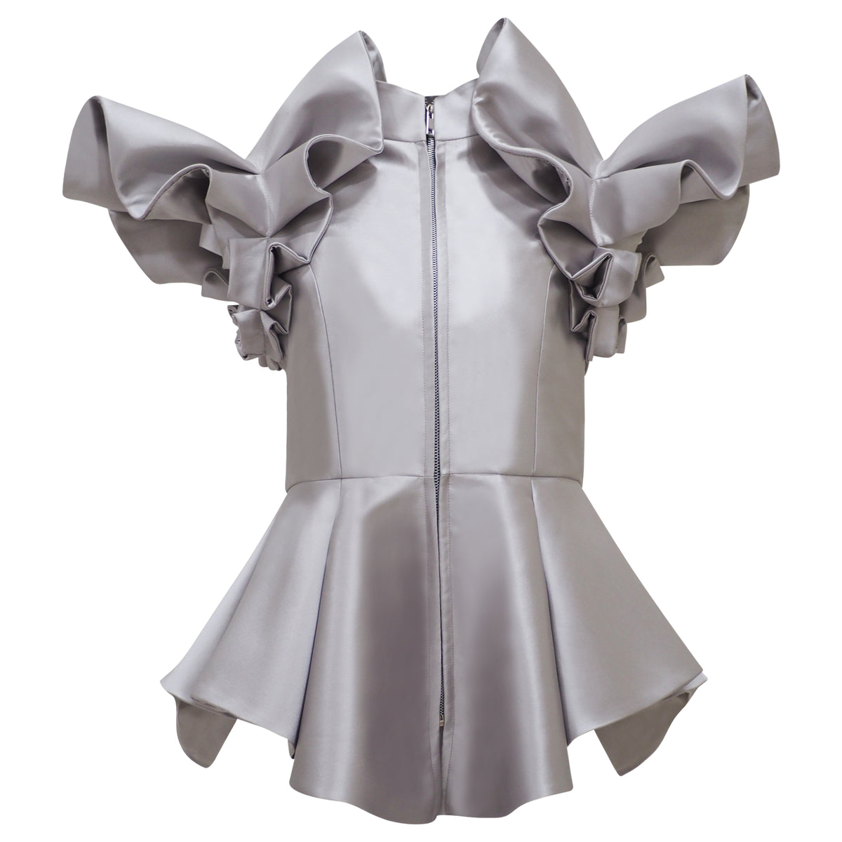Becoming Destiny Silver Jacket Sleeveles (6934004400151)