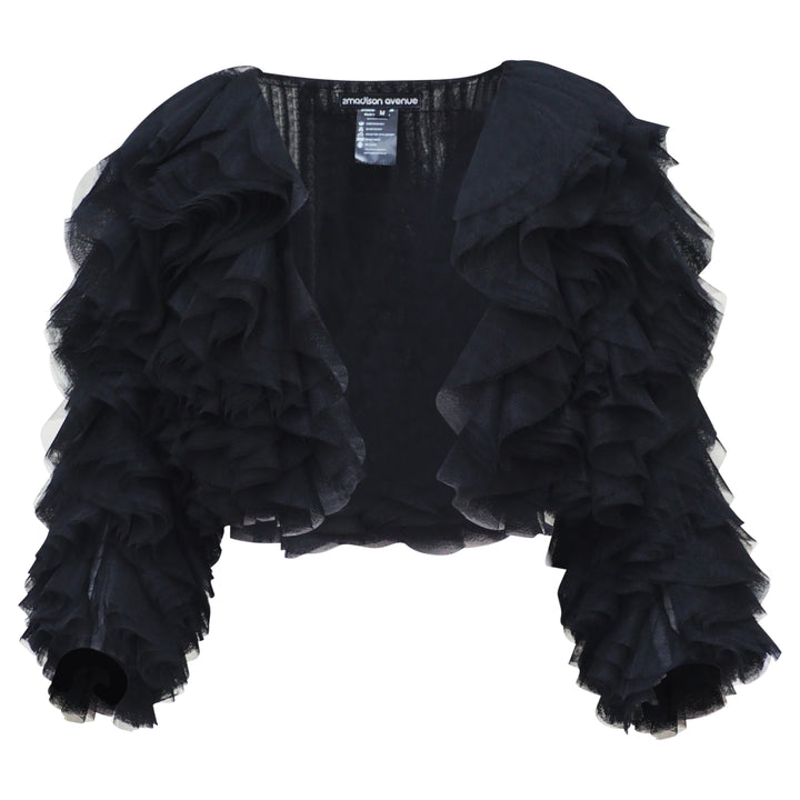 Becoming Destiny Tulle Black Bollero (6954294870039)