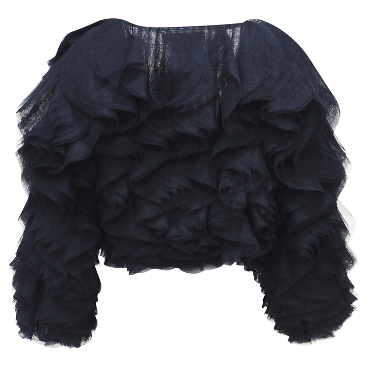 Becoming Destiny Tulle Black Bollero (6954294870039)