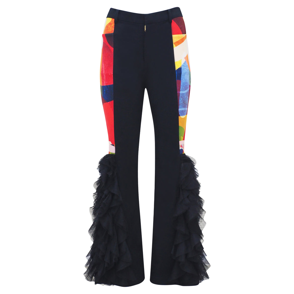 Becoming Abstarct Lydia Pant in Tulle Black (6928160129047)