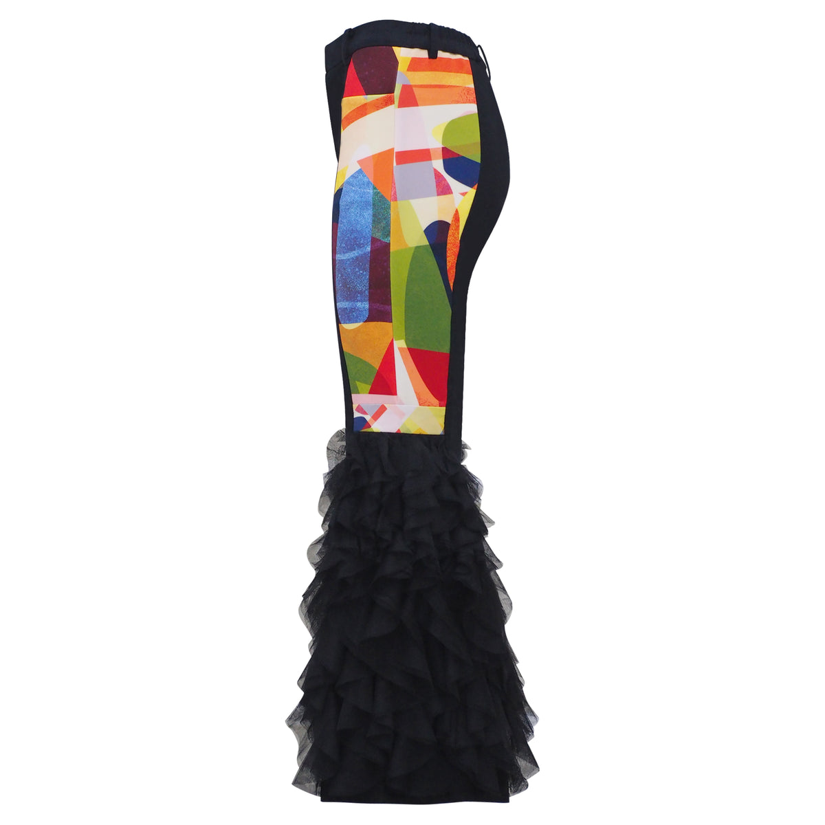 Becoming Abstarct Lydia Pant in Tulle Black (6928160129047)