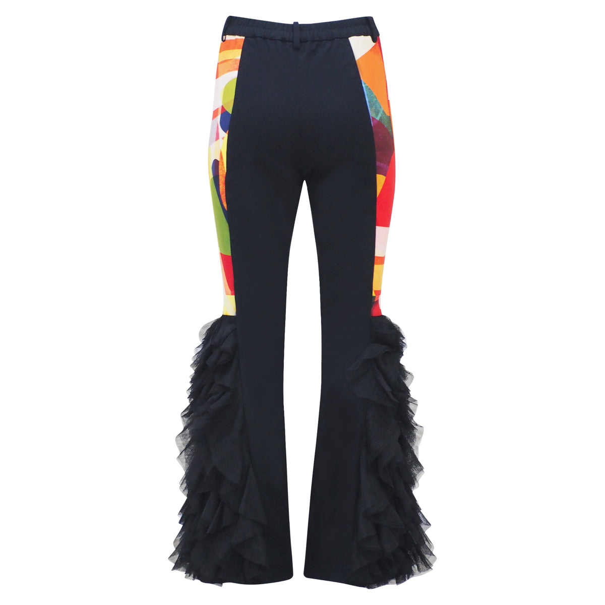 Becoming Abstarct Lydia Pant in Tulle Black (6928160129047)