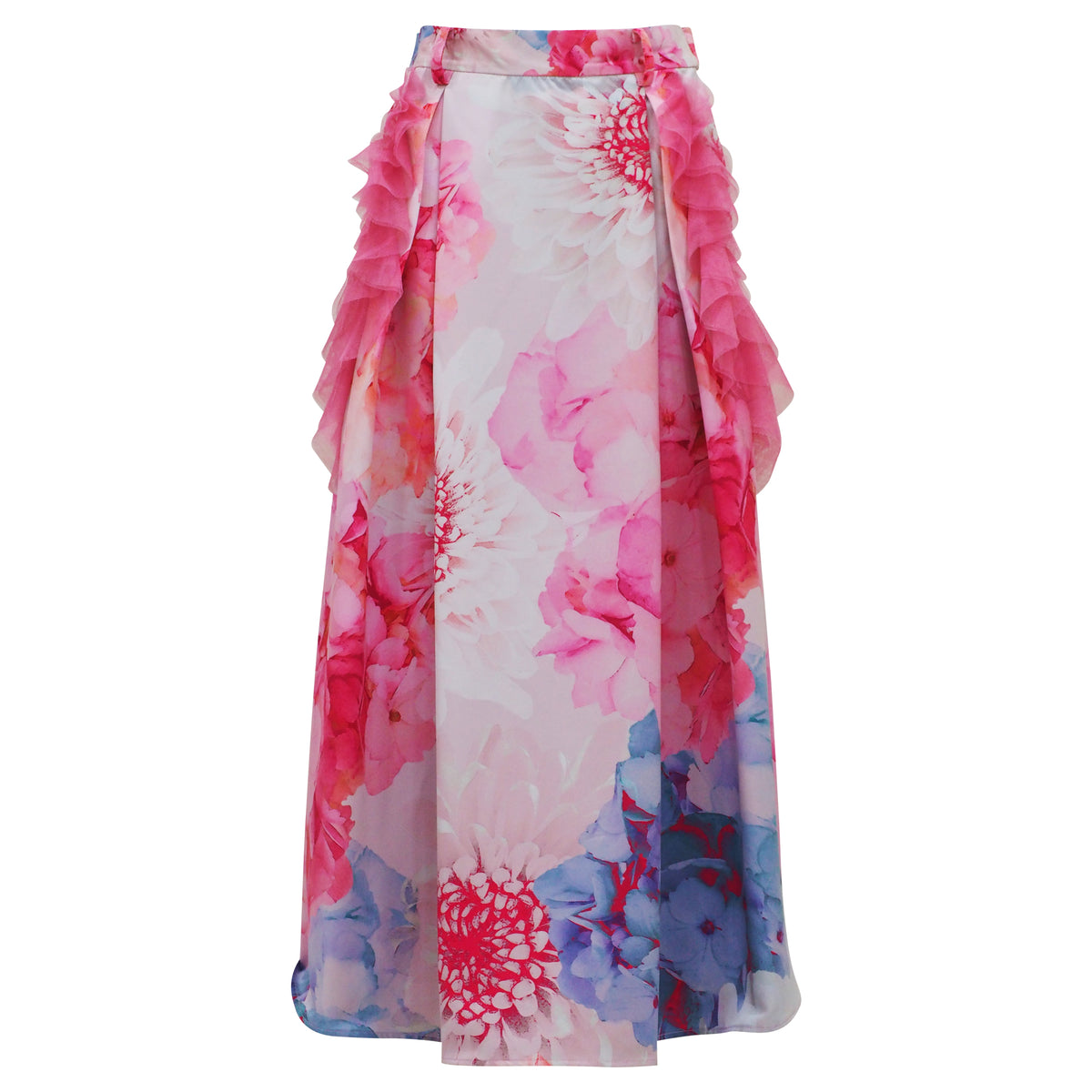 Becoming Monet Kahlo Fancy Long Ball Skirt (6932162084887)