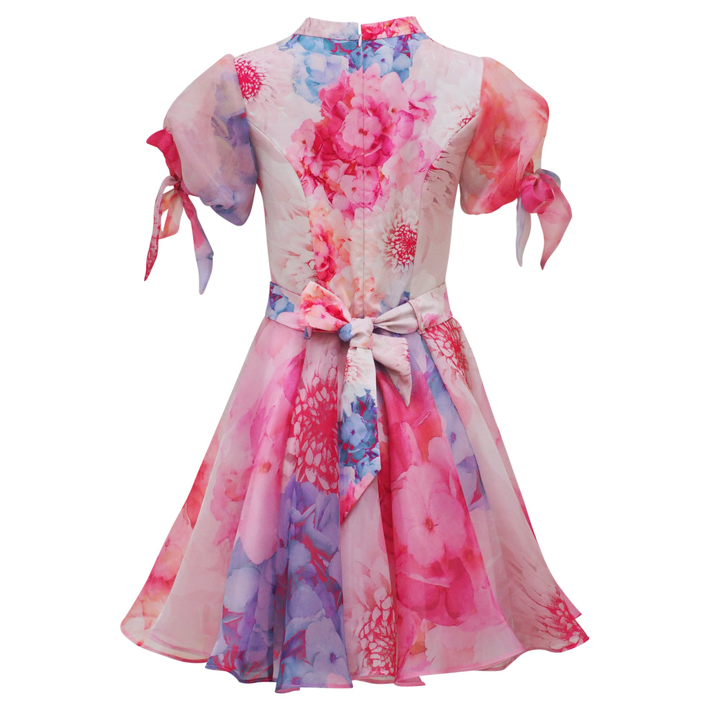 Becoming Monet Cathrine Pink Short Dress (6931850362903)