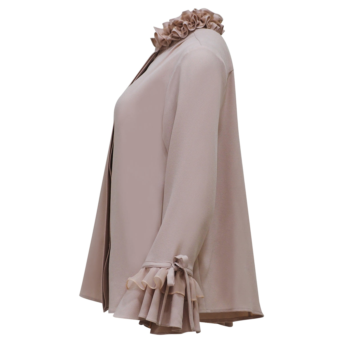 Becoming Romantic Gangsta Beige Shirt (6932200226839)