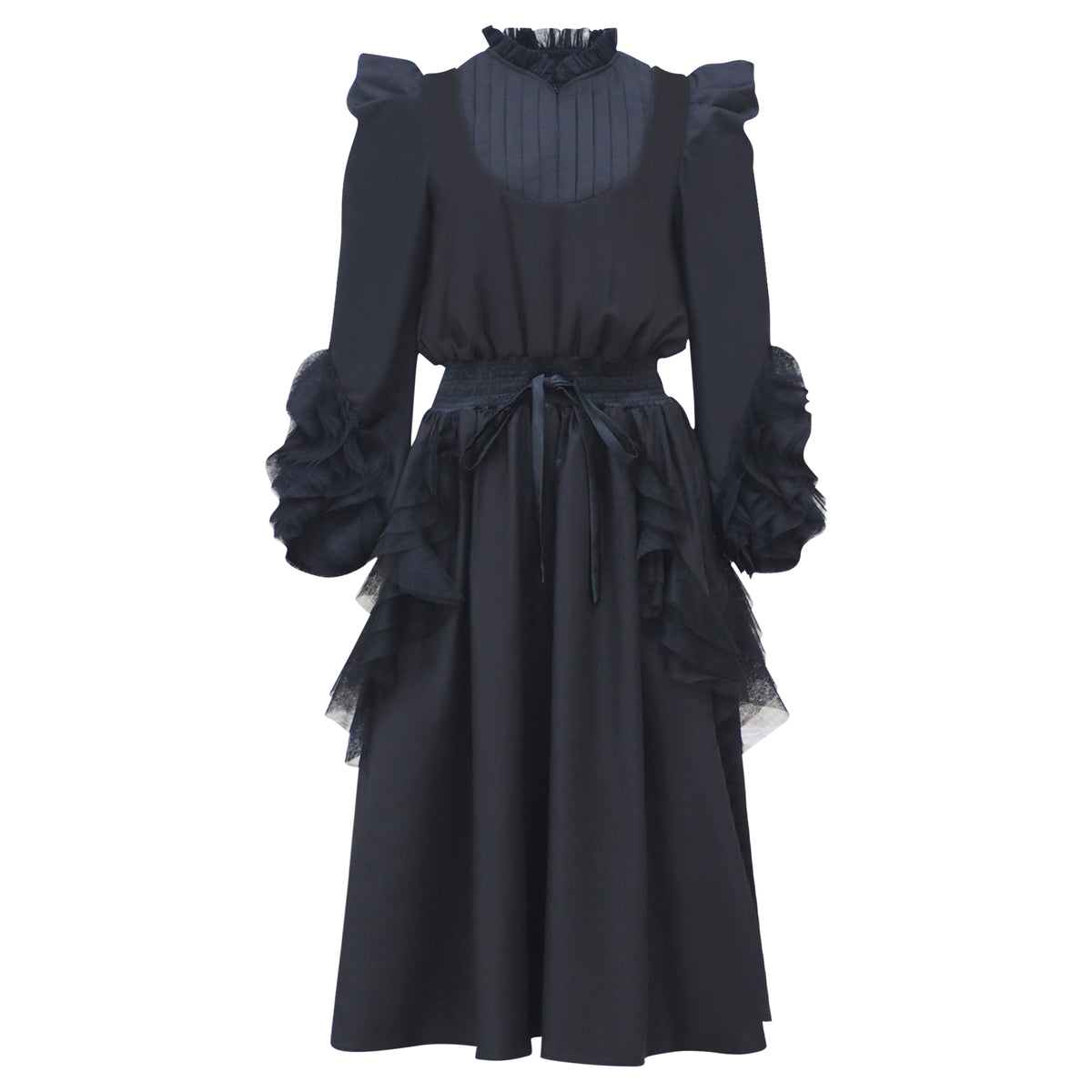 Becoming Selena Medium Black Dress (6934929539095)