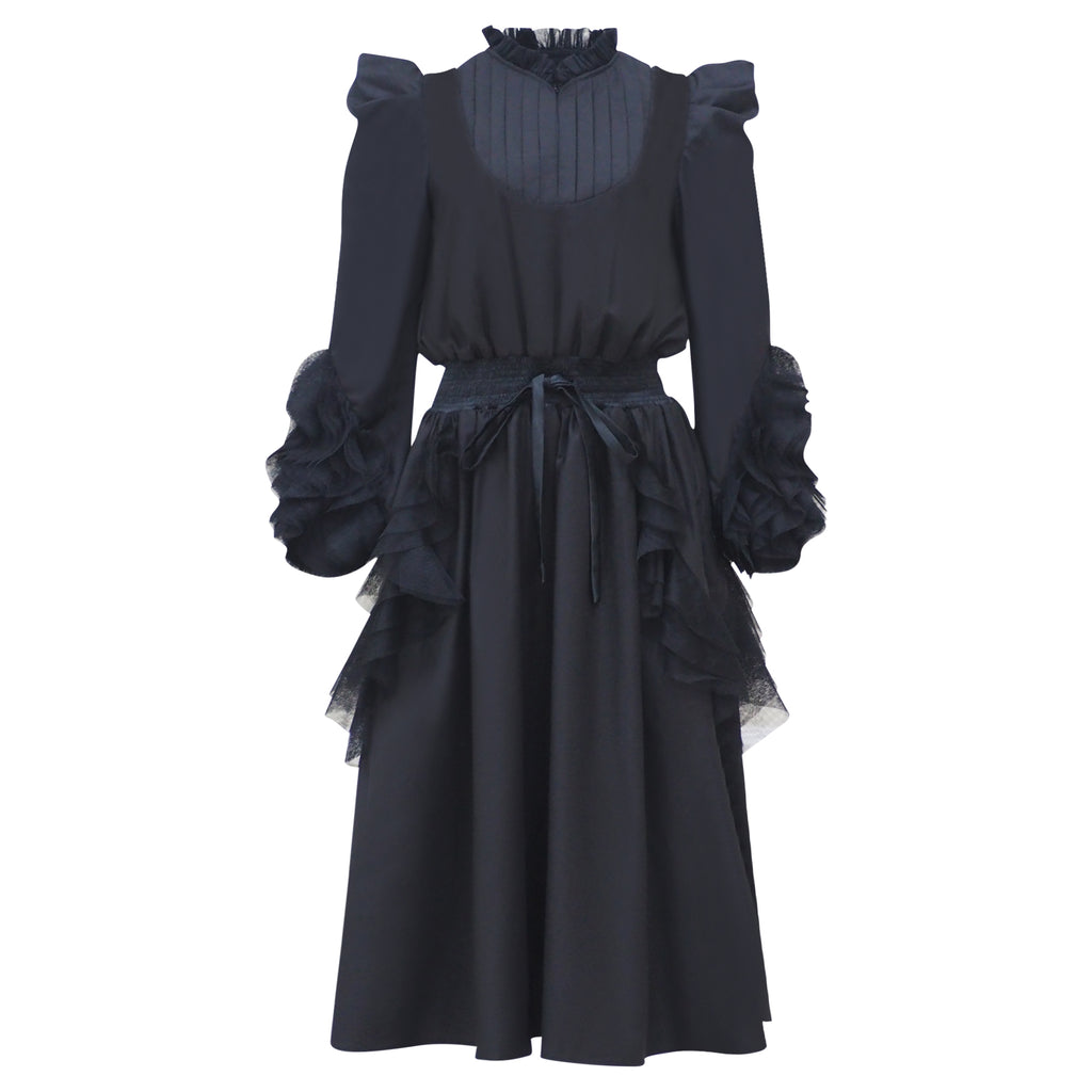 Becoming Selena Medium Black Dress (6934929539095)