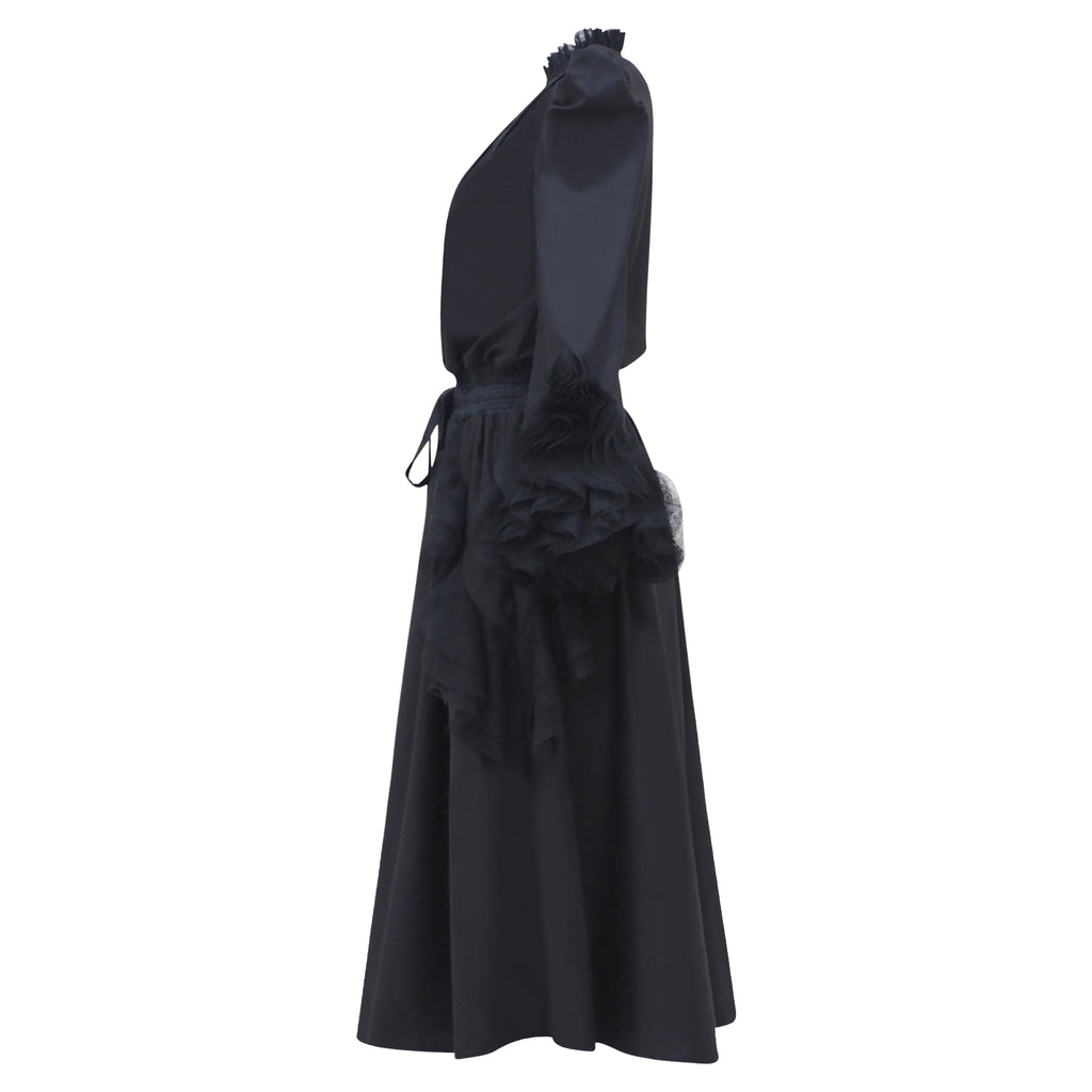 Becoming Selena Medium Black Dress (6934929539095)