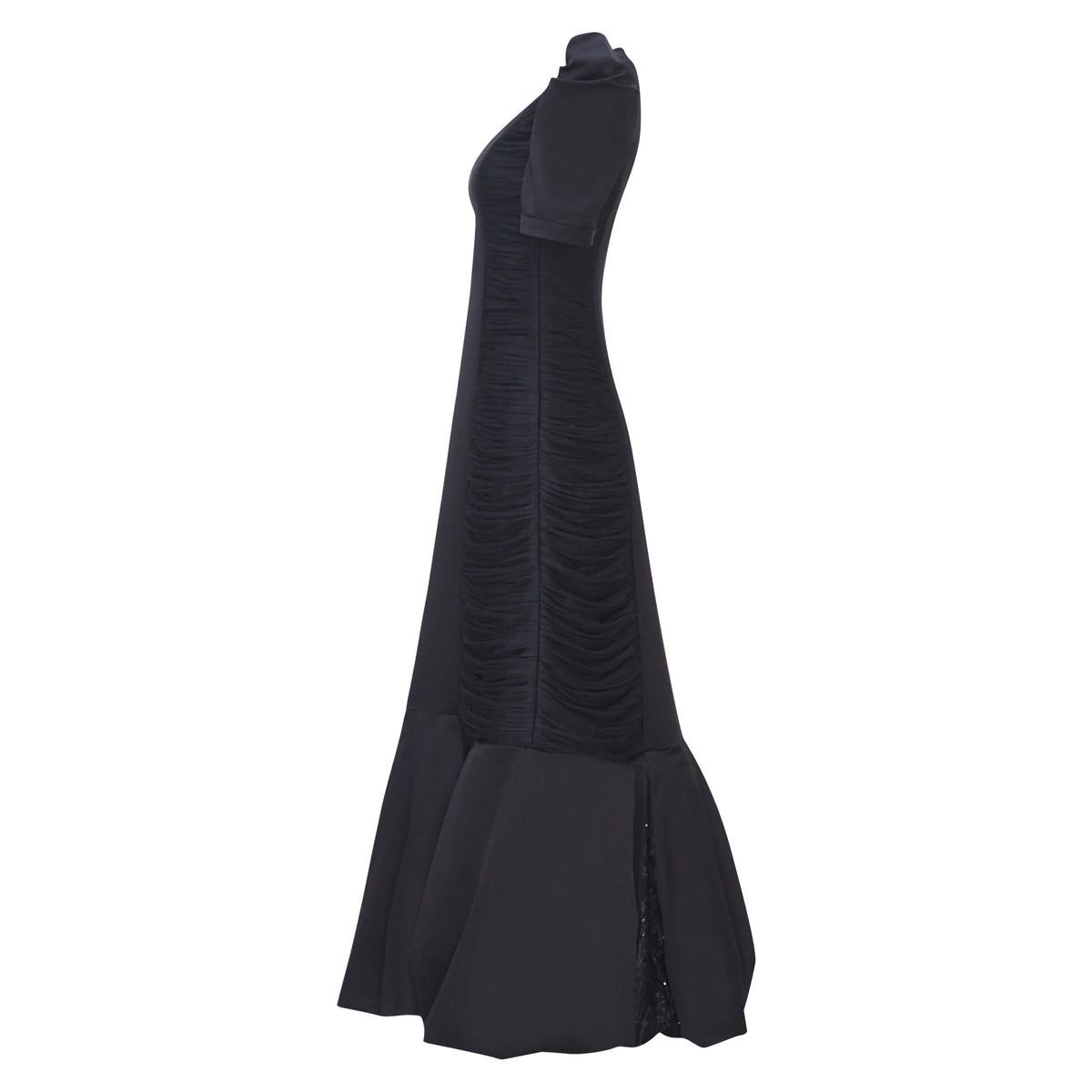 Stasi Long Black Dress (6969700646935)