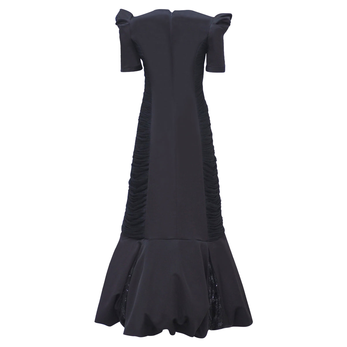 Stasi Long Black Dress (6969700646935)