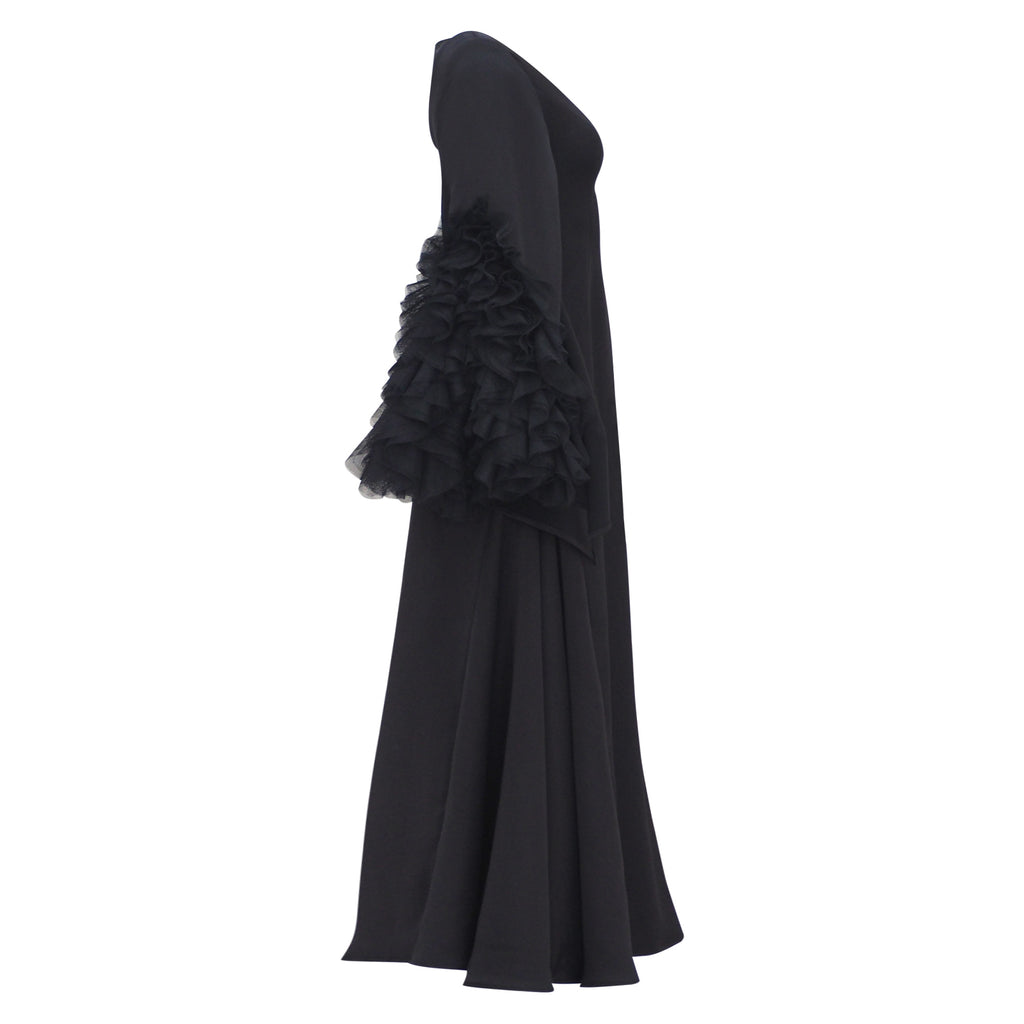 Swifty Long Black Dress (6969701564439)